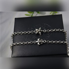 Chrome Hearts Классическая универсальная браслет с якорем и звезд