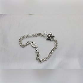 Chrome Hearts Классическая универсальная браслет с якорем и звезд