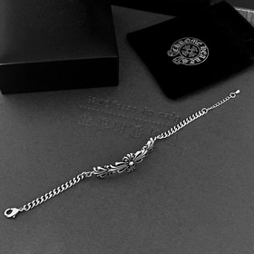 Оригинальный браслет Chrome Hearts с крестом, импортное изготовле