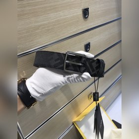 35-миллиметровый кожаный ремень с логотипом F в стиле «косая поло