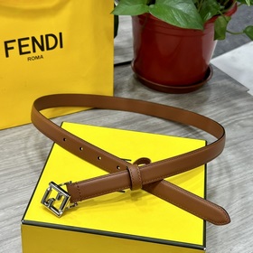 FENDl / Fendi Женский ремень Ширина 20 мм, натуральная кожа тел