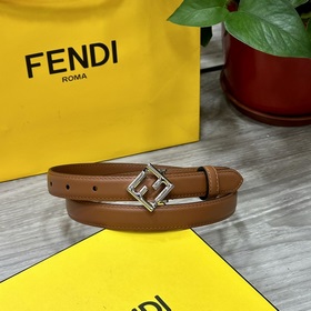 FENDl / Fendi Женский ремень Ширина 20 мм, натуральная кожа тел