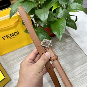 FENDl / Fendi Женский ремень Ширина 20 мм, натуральная кожа тел