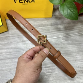 FENDl / Fendi Женский ремень Ширина 20 мм, натуральная кожа тел