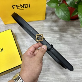 FENDl / Fendi Женский ремень Ширина 20 мм, натуральная кожа тел