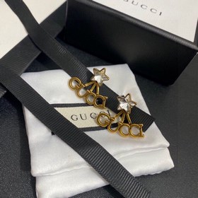 Существует вид красоты, который называется GUCCI. Серьги с двойно