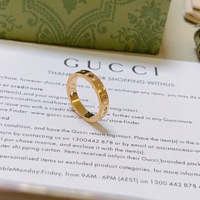 Новейшие модели колец Gucci более высокого качества, такие же, ка