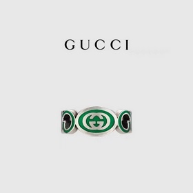 [Подарок] [Новинка] GUCCI Гуччи, кольцо с двойным G для женщин и