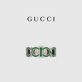 [Подарок] [Новинка] GUCCI Гуччи, кольцо с двойным G для женщин и