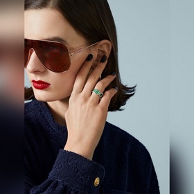 [Подарок] [Новинка] GUCCI Гуччи, кольцо с двойным G для женщин и 