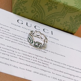 Новейшие модели колец Gucci более высокого качества, такие же, ка