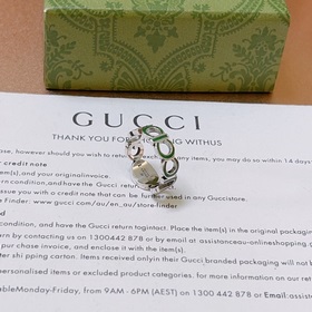 Новейшие модели колец Gucci более высокого качества, такие же, ка
