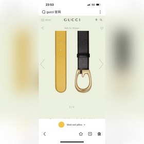 Gucci, ширина 4,0 см, импортная телячья кожа, новая модель. Этот 