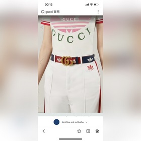 Gucci  Ширина 4,0 см Новая модель Второй раздел коллекции Adida