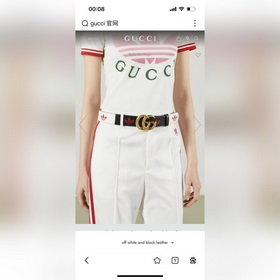 Gucci  Ширина 4,0 см Новая модель Второй раздел коллекции Adida