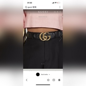 Gucci  Ширина 4,0 см  Новая модель Каждый сезон бренд обновляет