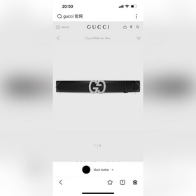 Gucci  Ширина 4,0 см  Новая модель Детали классического стиля