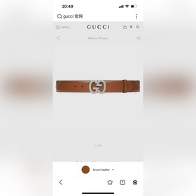 Gucci  Ширина 4,0 см  Новая модель Детали классического стиля