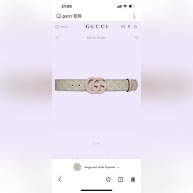 Gucci  Ширина 4,0 см  Новая модель Современная интерпретация кл
