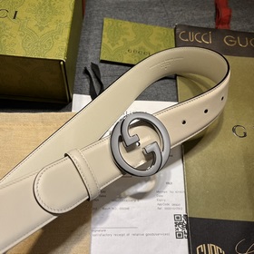 Gucci, ширина 4,0 см, натуральная кожа теленка, новая модная колл