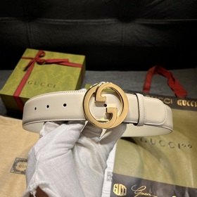 Gucci, ширина 4,0 см, натуральная кожа теленка, новая модная колл