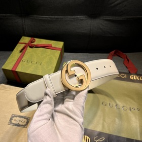 Gucci, ширина 4,0 см, натуральная кожа теленка, новая модная колл