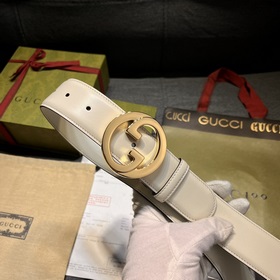 Gucci, ширина 4,0 см, натуральная кожа теленка, новая модная колл