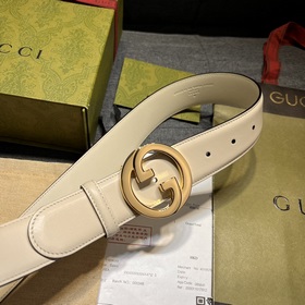 Gucci, ширина 4,0 см, натуральная кожа теленка, новая модная колл
