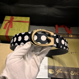 Gucci, ширина 4,0 см, импортная телячья кожа, новая модель, отраж