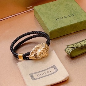 Новейшая модель браслета Gucci, изготовленная вручную из кожи пер