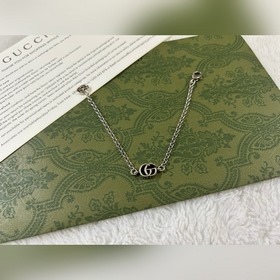 Gucci Браслет с двойным логотипом G Длина： 16-18-20-22 см