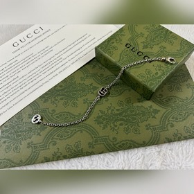 Gucci Браслет с двойным логотипом G Длина： 16-18-20-22 см
