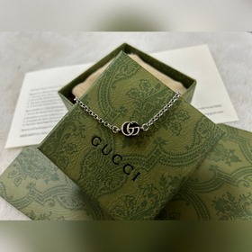 Gucci Браслет с двойным логотипом G Длина： 16-18-20-22 см