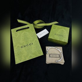 Gucci репродукция массивного браслета с бамбуковыми звеньями для