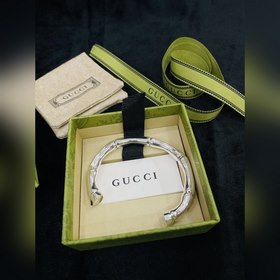 Gucci репродукция массивного браслета с бамбуковыми звеньями для 