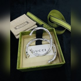Gucci репродукция массивного браслета с бамбуковыми звеньями для 
