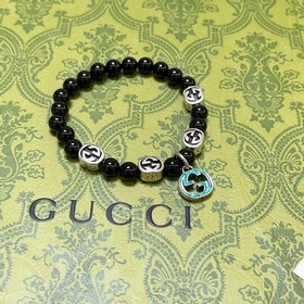 Браслет Gucci для мужчин и женщин, новейшая модель из натуральног