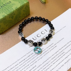 Браслет Gucci для мужчин и женщин, новейшая модель из натуральног