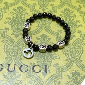 Браслет Gucci для мужчин и женщин, новейшая модель из натуральног