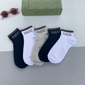 (5 пар в коробке) Gucci ins очень популярные мужские носки, из чи