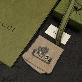 Сцепление Gucci Маленькое ожерелье с гравировкой Double G