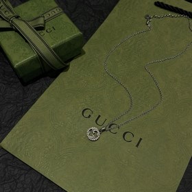 Сцепление Gucci Маленькое ожерелье с гравировкой Double G