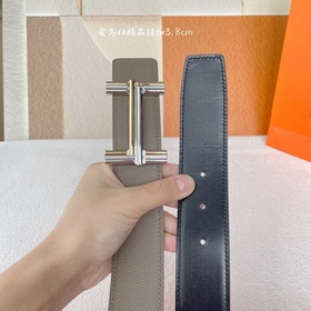 Hermes Оригинальный ремень Hermes, ширина 3,8 см, импортная кожа,