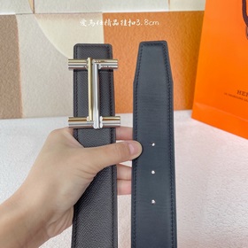 Hermes Оригинальный ремень Hermes, ширина 3,8 см, импортная кожа,