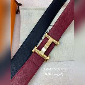 HERMES Constance ремень с пряжкой и двусторонний кожаный ремень 3