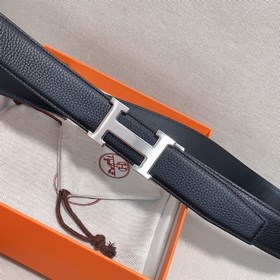 Hermès Clemence автоматический ремень для мужчин из телячьей кожи
