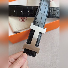 HERMES Constance ремень с пряжкой и двусторонний кожаный ремень 3