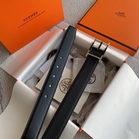 Hermes Оригинальный ремень Hermes, ширина 3,2 см, импортная кожа,