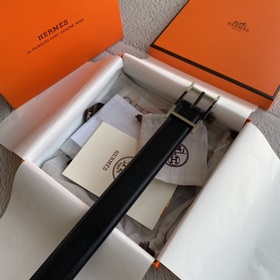 Hermes Оригинальный ремень Hermes, ширина 3,2 см, импортная кожа,