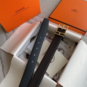 Hermes Оригинальный ремень Hermes, ширина 3,2 см, импортная кожа,